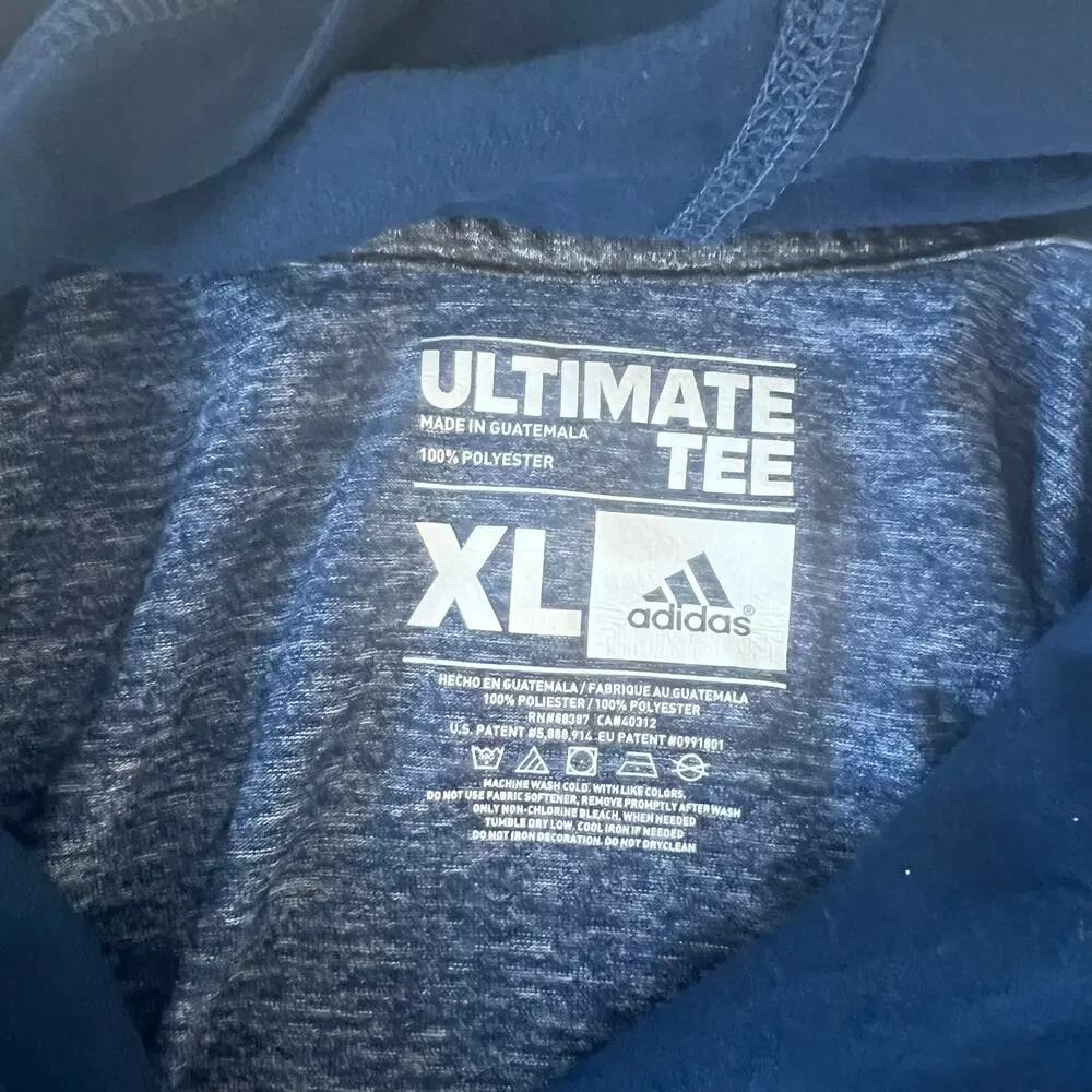 Adidas Ultimate Tee Climalite Men's Sporting Long Sleeved Shirt Size XL